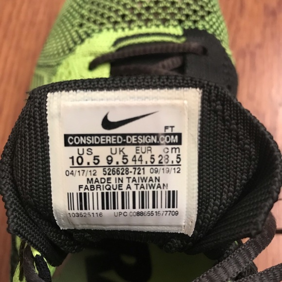 Nike Flyknit Racer Volt - Neon 2013 - Picture 3 of 10